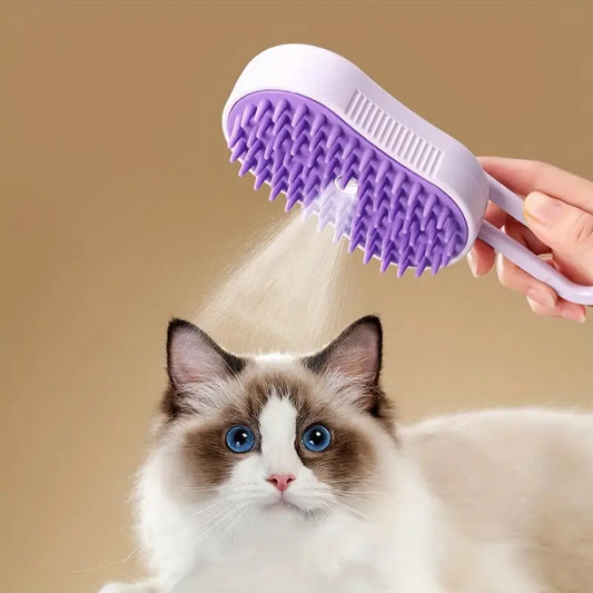 No-rinse cleaning brush for pets